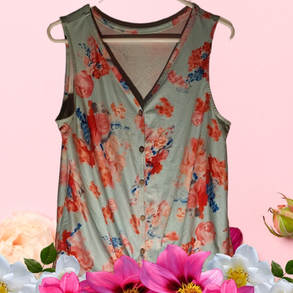 Floral blouse